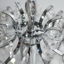 Georgia Metal & Crystal Chandelier