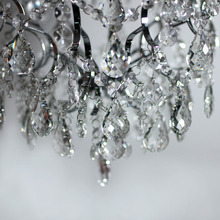 Georgia Metal & Crystal Chandelier