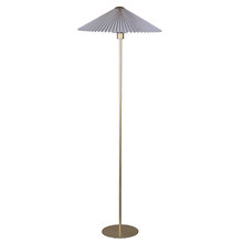Jett Metal Pleated Floor Lamp