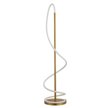 Ellis Metal Twist LED Floor Lamp