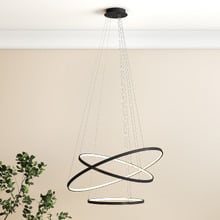 Allanah Iron Dimmable LED Pendant Light