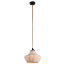 Payton Bell Linen Pendant Light