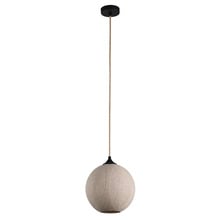 Payton Spherical Linen Pendant Light