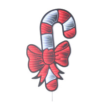 Infinity Candy Cane Christmas LED Light Display