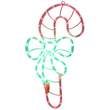 Candy Cane LED Christmas Light Display