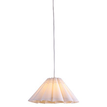 Fabian Iron & Linen Pendant Light