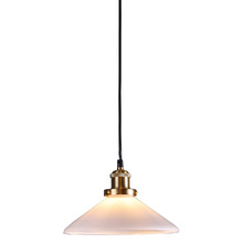 Herbie Iron & Glass Pendant Light