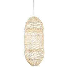 Darcey Rattan Pendant Light