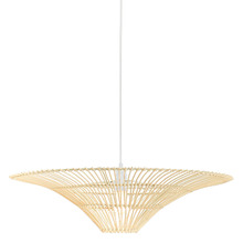 Lillie Rattan Pendant Light