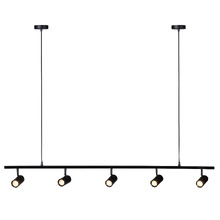 Tyrese Aluminium 5 Light Linear Pendant
