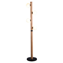 Carver Timber 4 Light Floor Lamp
