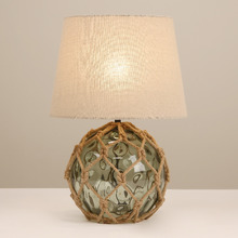 Lucero Rope & Glass Table Lamp