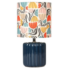 33cm Flynn Floral Ceramic Table Lamp