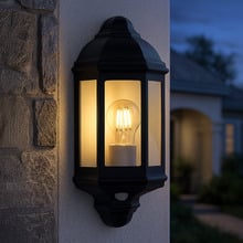Mckinney Outdoor Wall Light with Sensor