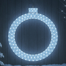 Xyvee Bauble Ring LED Christmas Light Display