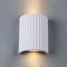 Xanthe Gypsum Flush Mount Wall Light