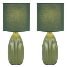Leonard Ceramic Table Lamps (Set of 2)