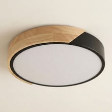 Helsinki Iron Round LED Oyster Light