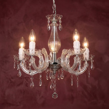 Toulouse Acrylic 5-Light Chandelier