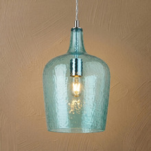 Fleury Textured Glass Pendant Light