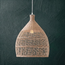 Downs Rattan Pendant Light