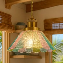 Brent Glass Pendant Light