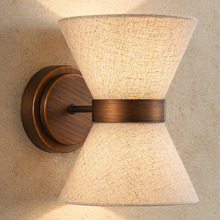 Soma Linen 2-Light Up/Down Wall Light