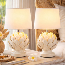 Benton Ceramic Artichoke Table Lamps (Set of 2)