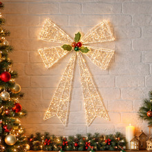 Niran Bow LED Christmas Light Display