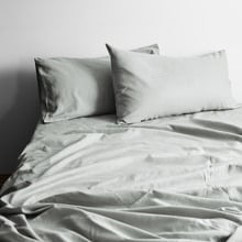 Maison Vintage Linen-Blend Sheet Set