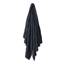 Cable Knitted Cotton Throw
