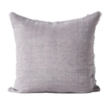 Fringed Vintage Linen Cushion