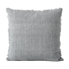 Fringed Vintage Linen Cushion