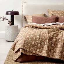 Bronze Jaipur King Coverlet