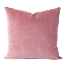 Luxury Square Velvet & Linen Cushion