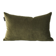 Luxury Rectangular Velvet & Linen Cushion
