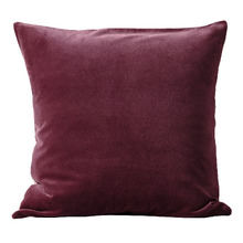 Luxury Square Velvet & Linen Cushion