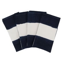 Riviera Stripe Cotton & Linen Napkins (Set of 4)