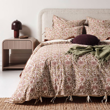 Mulberry Oasis Cotton Quilt Cover
