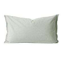Chambray Fringe Linen & Cotton Standard Pillowcase