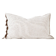 Chambray Mini Stripe Linen & Cotton Standard Pillowcase