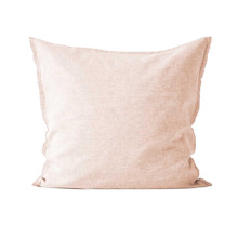 Chambray Fringe Linen & Cotton European Pillowcase