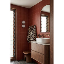 Riviera Stripe Cotton Bathroom Towels