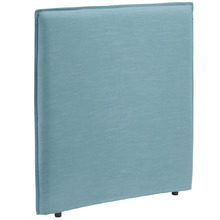 Teal Diablo Bedhead with Slipcover