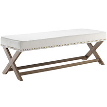 White Amalfi Dressing Bench