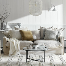 Cumulus Premium 3 Seater Cotton Slipcover Sofa