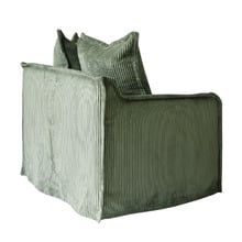 Cumulus Corduroy Slipcover Armchair