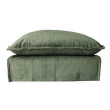Cumulus Corduroy Slipcover Ottoman