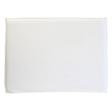 White Diablo Bedhead with Cotton Slipcover