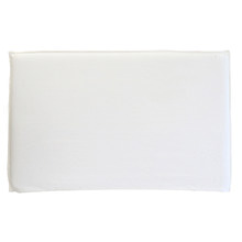 White Diablo Bedhead with Cotton Slipcover